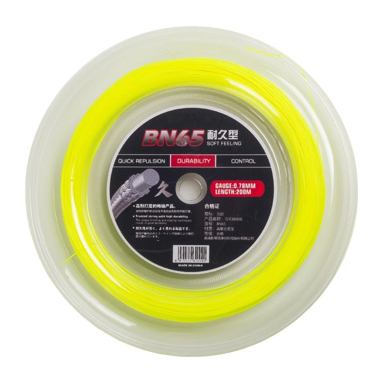 Ntec Professional Grade Nylon Badminton String High Toughness 0.70 0.75mm